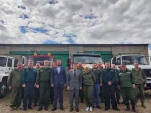 В Выксунском округе открылась новая лесопожарная станция